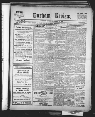 Durham Review (1897), 23 Apr 1908