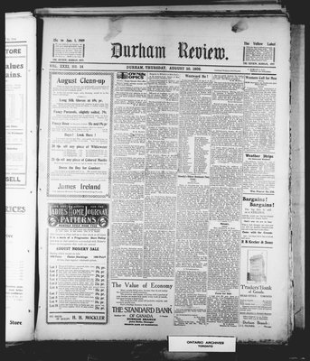 Durham Review (1897), 20 Aug 1908