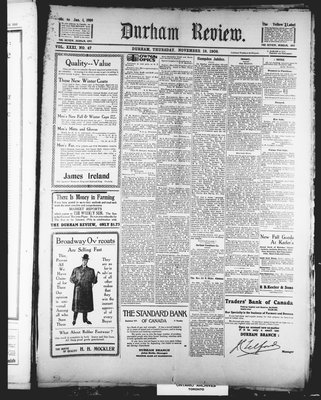 Durham Review (1897), 19 Nov 1908