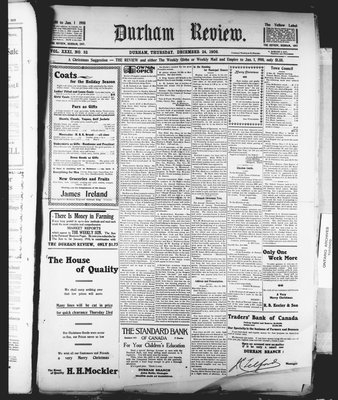 Durham Review (1897), 24 Dec 1908