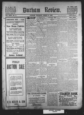 Durham Review (1897), 18 Mar 1909