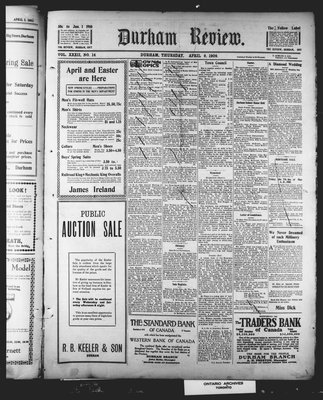 Durham Review (1897), 8 Apr 1909