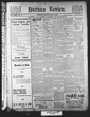 Durham Review (1897), 6 May 1909