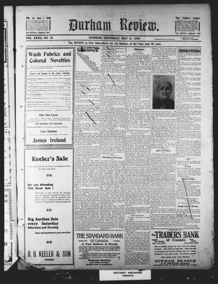 Durham Review (1897), 13 May 1909