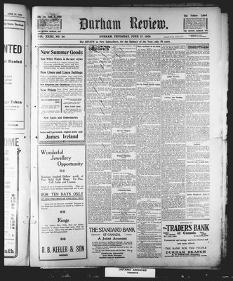 Durham Review (1897), 17 Jun 1909