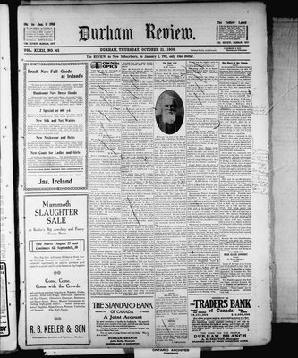 Durham Review (1897), 21 Oct 1909