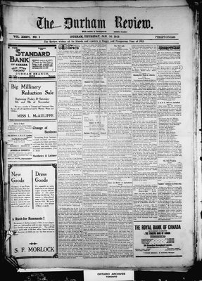 Durham Review (1897), 30 Jan 1913