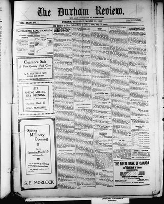 Durham Review (1897), 13 Mar 1913