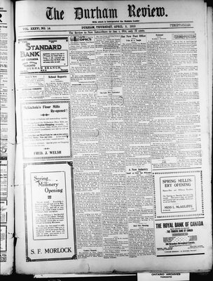 Durham Review (1897), 3 Apr 1913