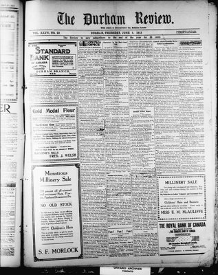 Durham Review (1897), 5 Jun 1913