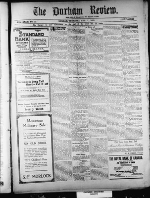 Durham Review (1897), 7 Aug 1913