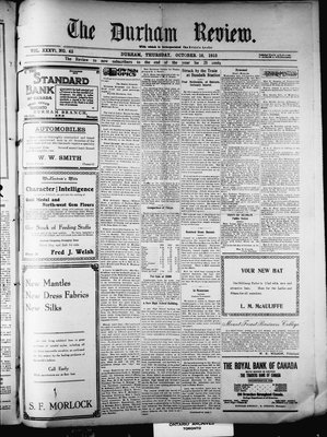 Durham Review (1897), 16 Oct 1913