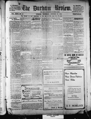 Durham Review (1897), 30 Oct 1913