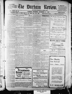 Durham Review (1897), 13 Nov 1913