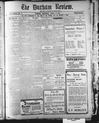 Durham Review (1897), 23 Apr 1914