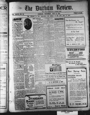 Durham Review (1897), 16 Jul 1914