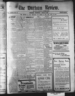 Durham Review (1897), 23 Jul 1914