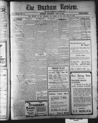 Durham Review (1897), 30 Jul 1914