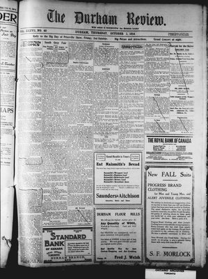 Durham Review (1897), 1 Oct 1914