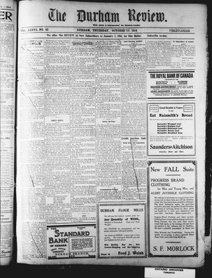 Durham Review (1897), 15 Oct 1914