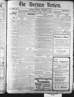 Durham Review (1897), 17 Dec 1914