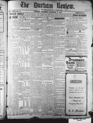 Durham Review (1897), 31 Dec 1914