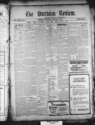 Durham Review (1897), 14 Jan 1915