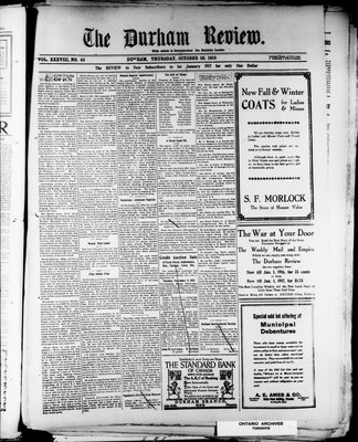 Durham Review (1897), 28 Oct 1915