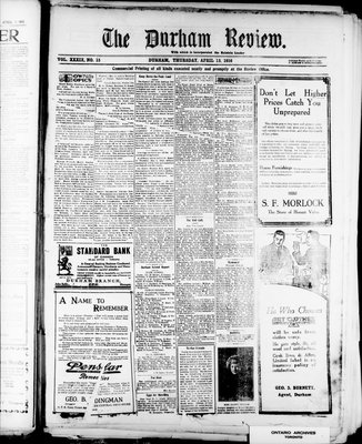 Durham Review (1897), 13 Apr 1916