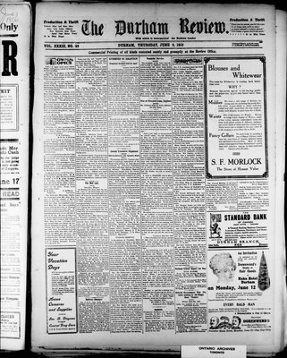 Durham Review (1897), 8 Jun 1916