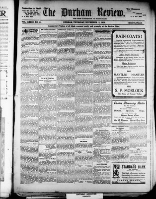 Durham Review (1897), 2 Nov 1916