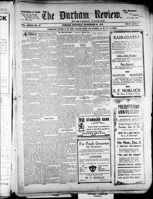 Durham Review (1897), 30 Nov 1916