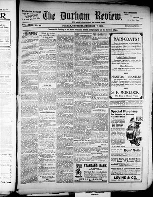 Durham Review (1897), 7 Dec 1916