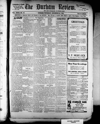 Durham Review (1897), 28 Dec 1916