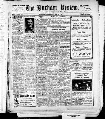 Durham Review (1897), 3 May 1917