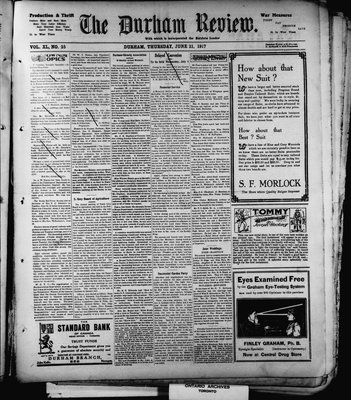 Durham Review (1897), 21 Jun 1917