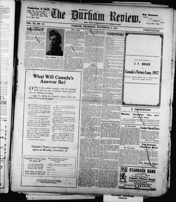 Durham Review (1897), 8 Nov 1917