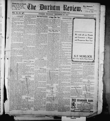 Durham Review (1897), 27 Dec 1917