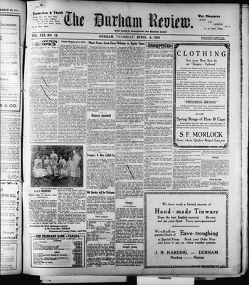 Durham Review (1897), 4 Apr 1918