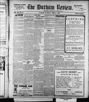 Durham Review (1897), 2 May 1918