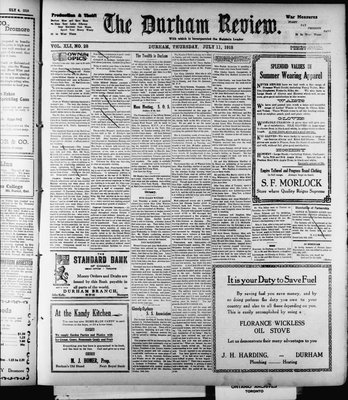 Durham Review (1897), 11 Jul 1918