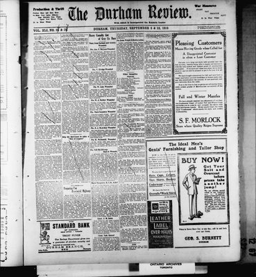 Durham Review (1897), 5 Sep 1918