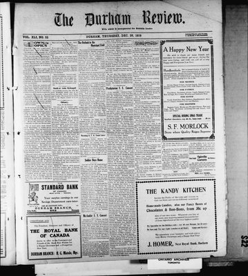 Durham Review (1897), 26 Dec 1918