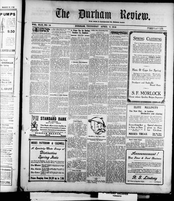 Durham Review (1897), 3 Apr 1919