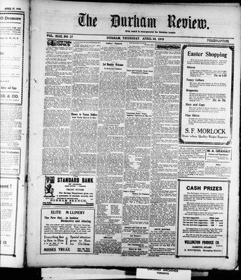 Durham Review (1897), 24 Apr 1919