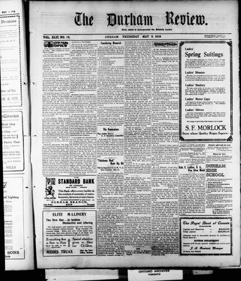 Durham Review (1897), 8 May 1919