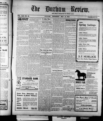 Durham Review (1897), 15 May 1919