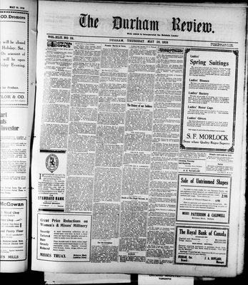 Durham Review (1897), 29 May 1919