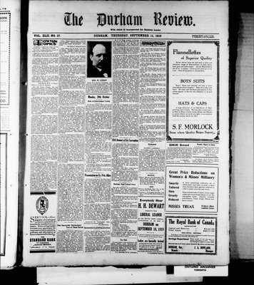 Durham Review (1897), 11 Sep 1919