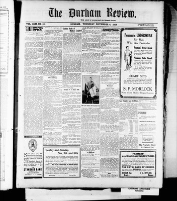 Durham Review (1897), 6 Nov 1919